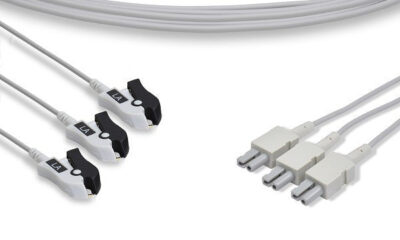Philips Compatible ECG Leadwire / 3 Leads Pinch/Grabber