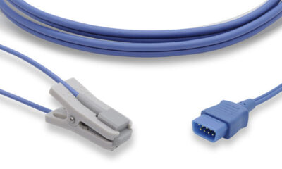 Datex Ohmeda Compatible Short SpO2 Sensor / Adult Ear Clip