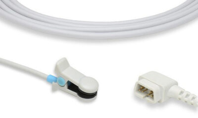Criticare Compatible Short SpO2 Sensor / Adult Ear Clip